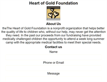 Tablet Screenshot of heartofgoldus.org